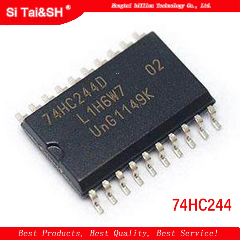 10PCS 74HC244 74HC244D MM74HC244WM 7.2MM