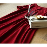 A Summer Loose and Trendy Printed Korean-style Simple and Casual Round-neck Dress for Pregnant Women 6