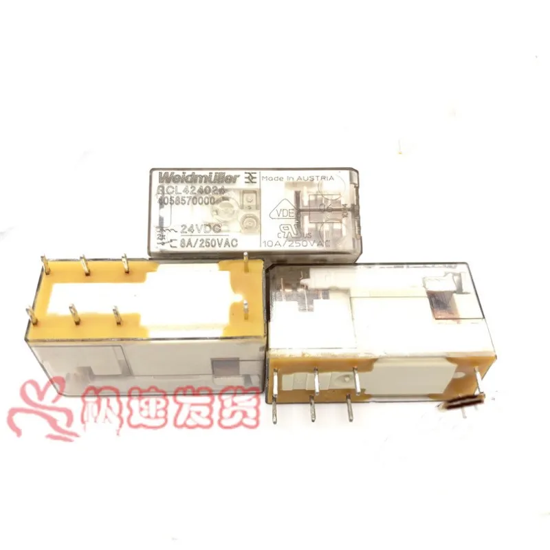 100% nuevo Original 10 Uds RCL 424024   RCL 314024   RCL 114024   RCL 424730   RCL 114730   Relé original 24 VCC 230 VCA