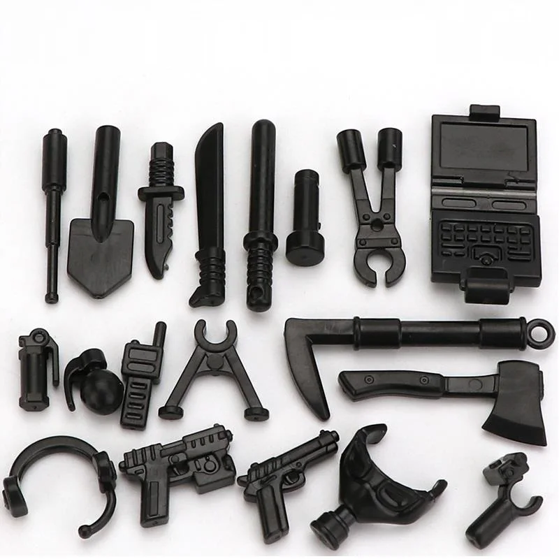 Ax Knife Swat Police Military Weapon Accessories Mini Action Figures No Playmobil City Parts Original Blocks Model Toy & Hobbies