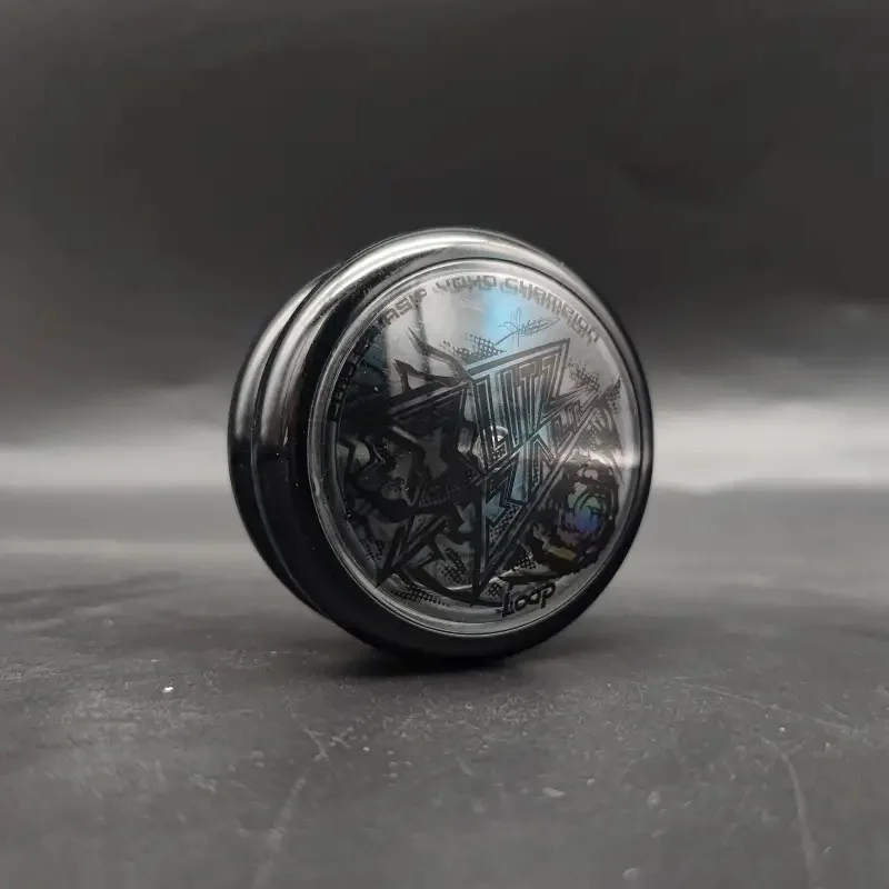 Yoyo Magic Professional czarna 2A Sleep Loop Yoyo Ball dla niekończącej się zabawy i Yoyo nadające się do recyklingu, doskonałe wykonanie