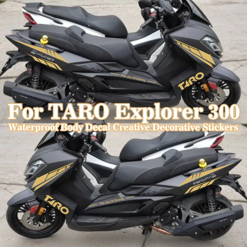 

Motorcycle Personalized Protect Sticker Waterproof Body Decal Creative Decorative Stickers For TARO Explorer 300 Explorer300