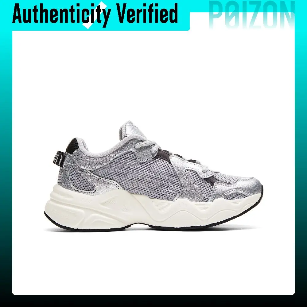 PEAK Casual Shoes Women's Low-top Silver Black DE420078