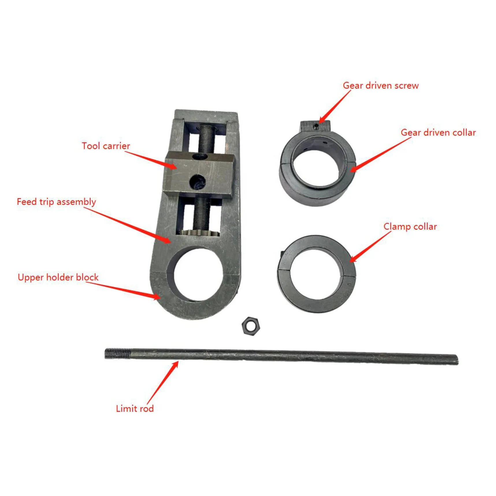 

S Portable CNC Portable flange facing tool flange facing machine flange facing head for 120-300mm.