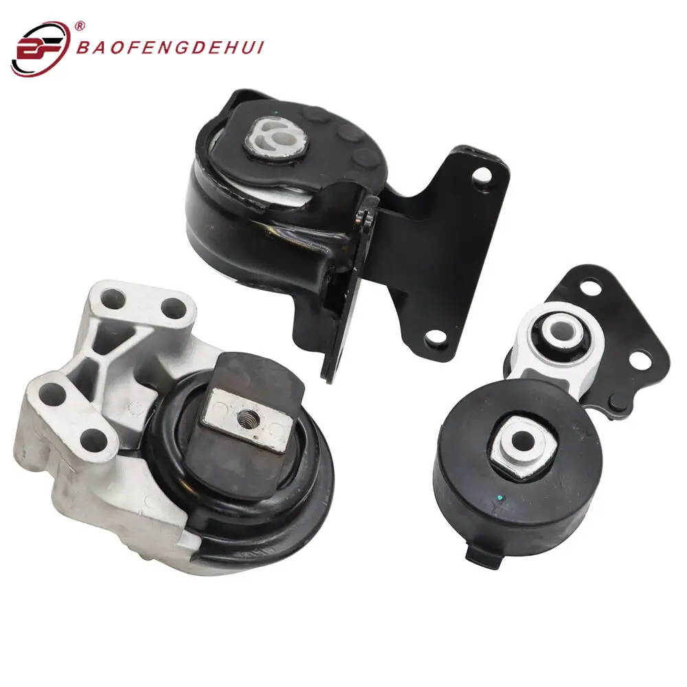 NEW 3PCS Engine Motor Trans Mount Set For Ford Edge 3.5L 2007-2014 For Lincoln MKX 3.5L 2007-2010 A5342 7A1Z6038AA 8G1Z6038A