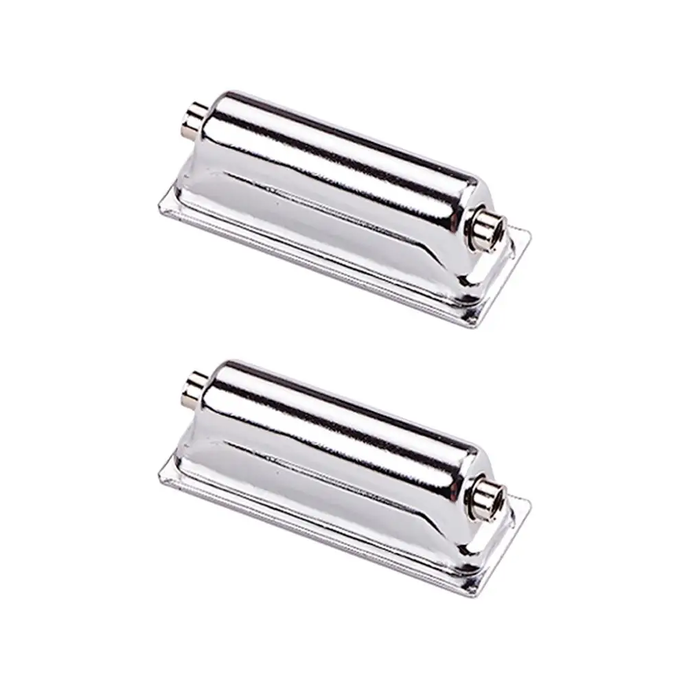 

2 Pcs Snare Drum Lug Durable Metal Drum Hook Double-end Connector for Bass Drums Triangle Mounting Hardware Accessories