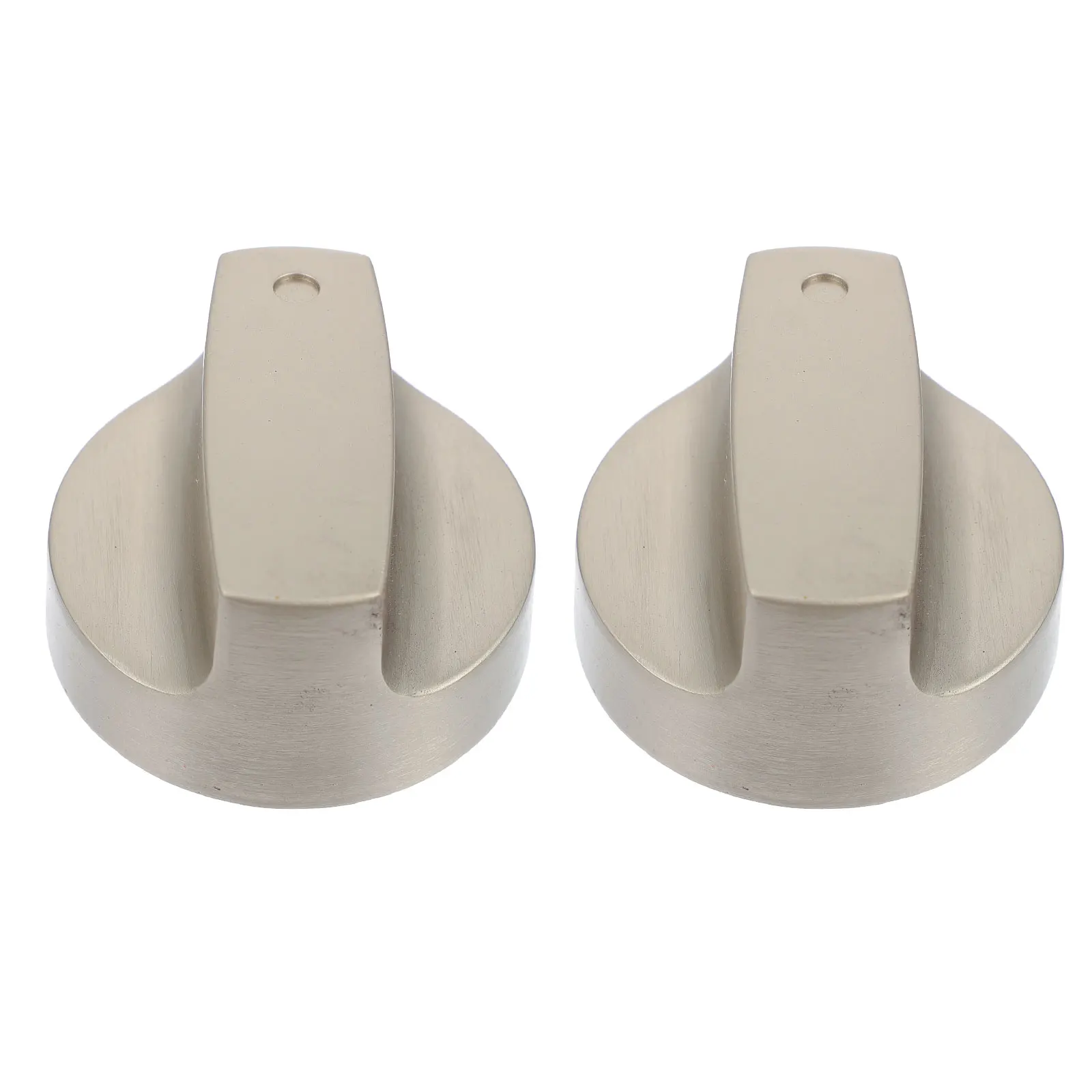

2Pcs Gas Stove Knob Zinc Alloy Control Burner Switch Accessories Durable Construction Easy Install Metal Cooker