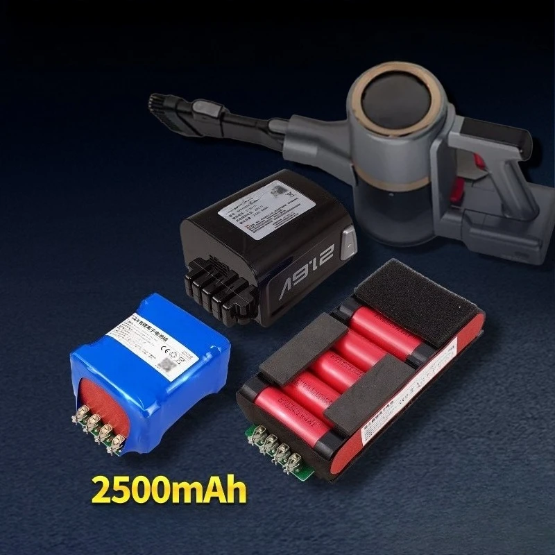 Upgraded 2500mAh 2000mAh  Li‑ion Rechargeable Battery For Midea P3 P6 P7 P91 V5 Q3 Q5 Q6 Q7 Q8 Wireless PRO Vacuum Accessory