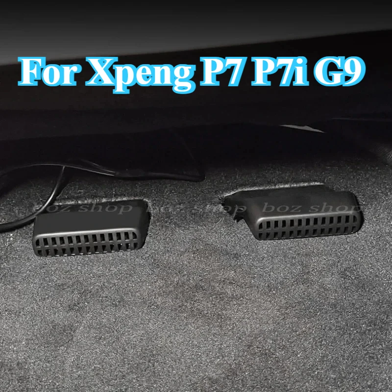Juste de protection pour climatiseur sous le siège, hors de la tendance, prise de protection contre la poussière, modification intérieure de voiture, Xpeng P7, P7i, G9