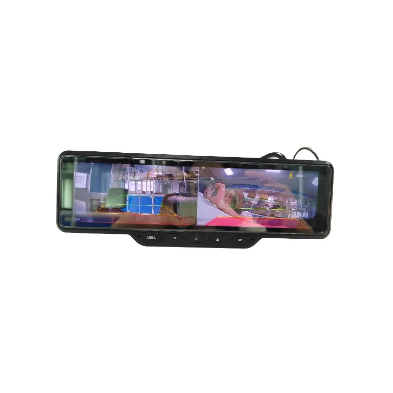 

Wireless Car Security Camera System AI Blind Spot Mirrors Dash Car Monitor 9-inch Full 2.5D Screen Mirror Monitor for Trucks Bus