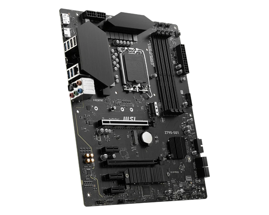 Imagem -03 - Placa-mãe Msi Z790 Lga 1700 Ddr5 256gb Suporta I914900f I9-13900i3-12100 I5-13400 I3-12100 Atx