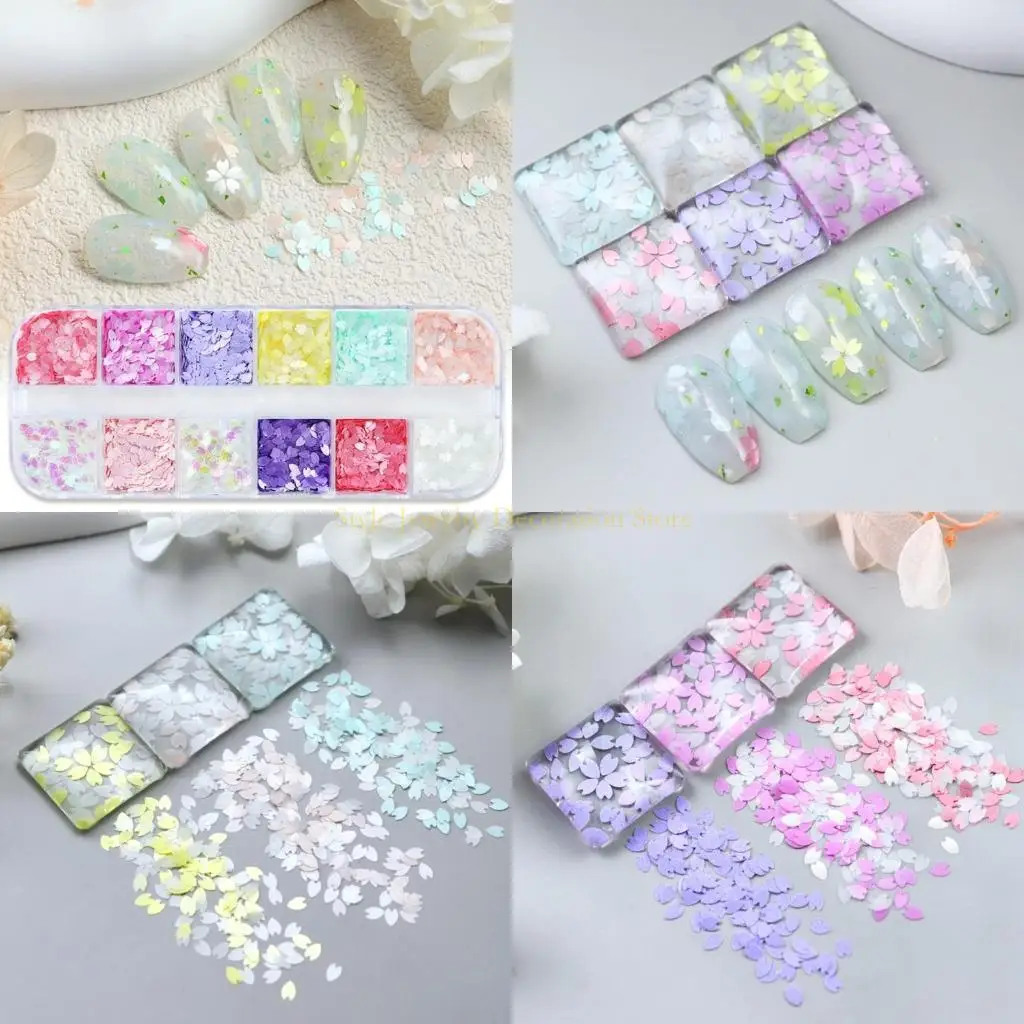 

D46E дизайн ногтей блестки УФ-кристаллы из эпоксидной смолы формы для наполнения ремесла ювелирные аксессуары