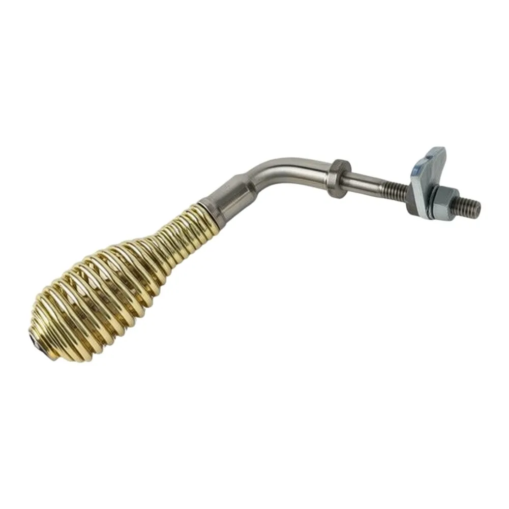 Metal Fireplace Handle for Residential Boilers and For Fireplaces Built with Galvanized Steel for Long-Term Use