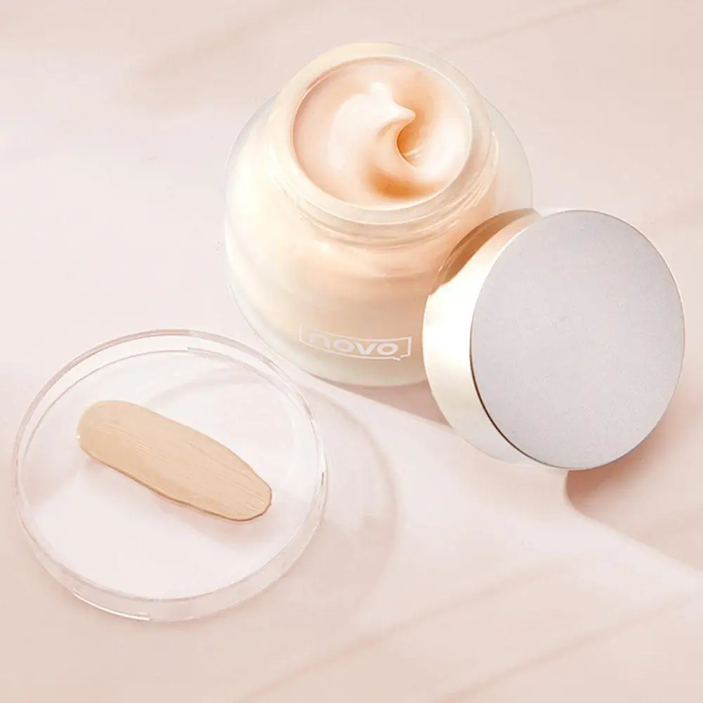 Soft Light Foundation Cream Waterproof Sweat-proof Concealer Oil Control Moisturizing Beginners Face Makeup Foundation for 24hr