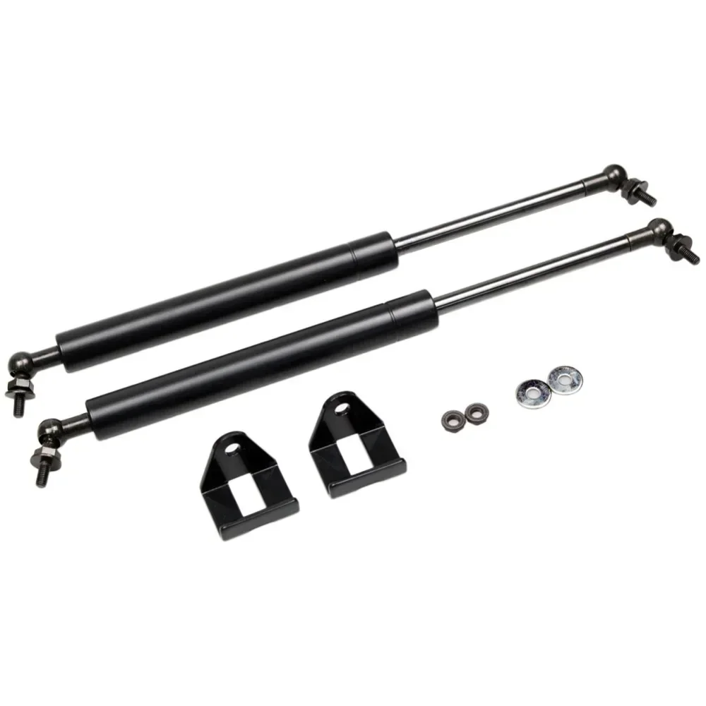 2PCS Front Hood Bonnet Gas Struts Bars Spring Shock Lift Support Rod For Nissan Navara NP300 D23 2014-2019 Car Accessories