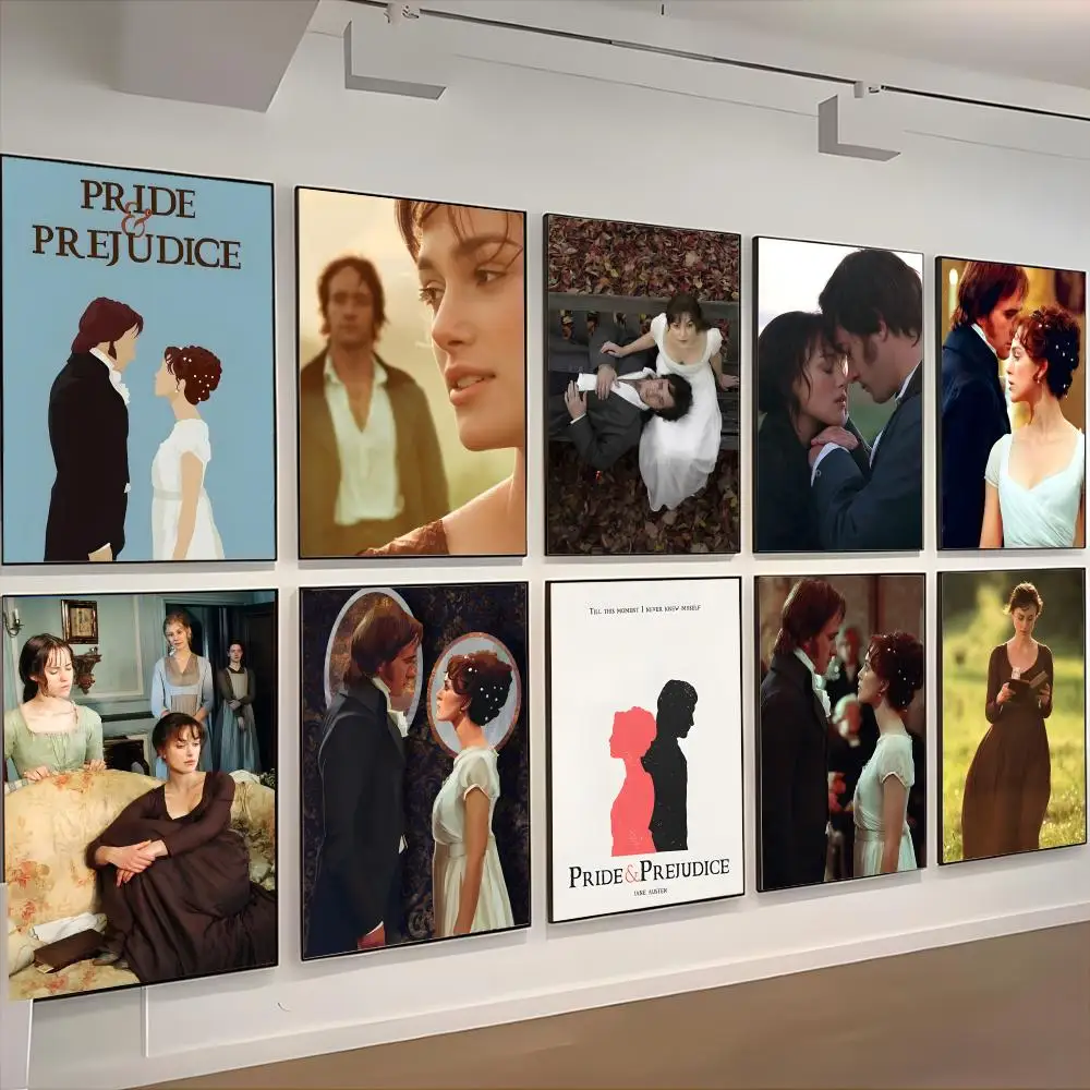 classic novel P-Pride & Prejudice Poster retro art restaurant bar decoration