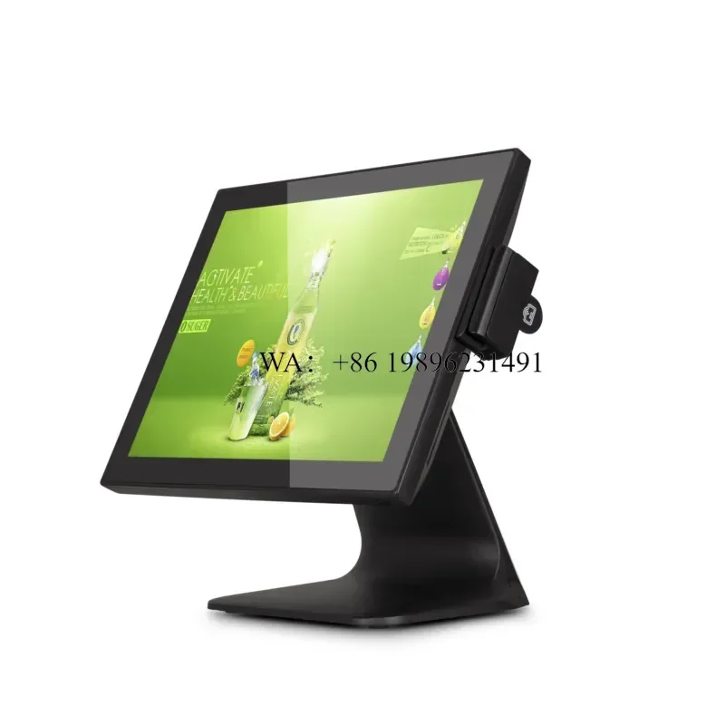 15'' All Aluminum Alloy POS System Windows Android Capacitive Touch Screen All in One POS Terminal for Restaurant Retail