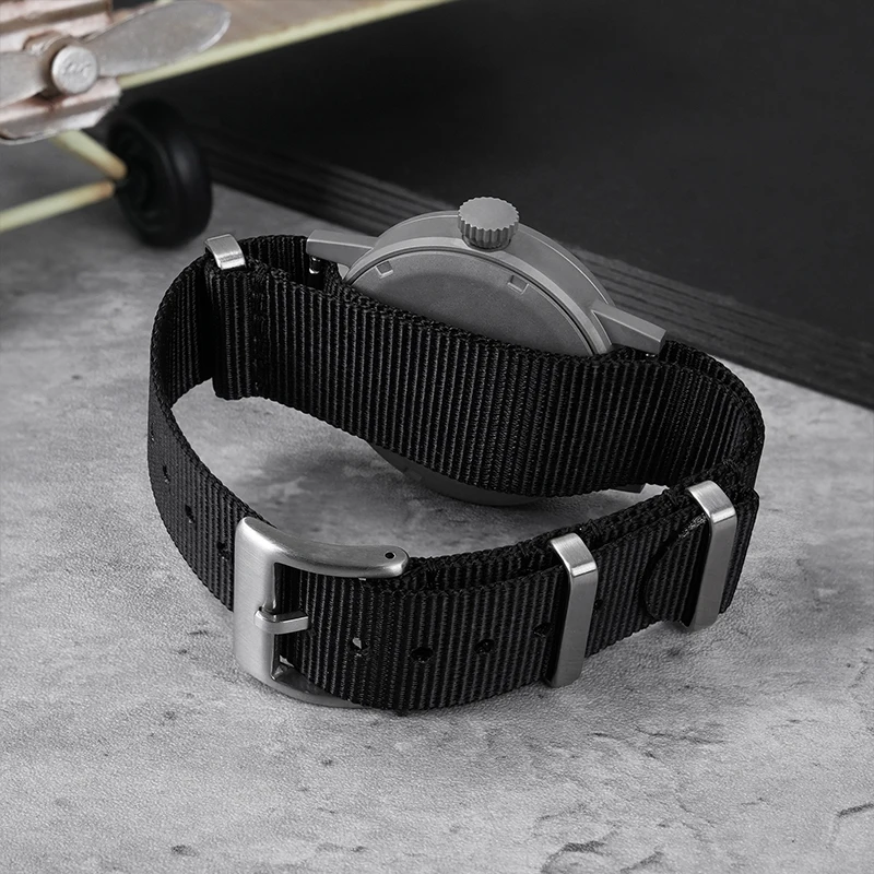 Militado ML10 ساعة كلاسيكية VH31 سويب ساعات كوارتز ثانية AR طلاء الياقوت مضيئة 100 متر مقاوم للماء ساعة معصم عسكرية