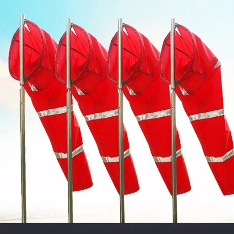 Meteorological metal wind vane, wind direction indicator, wind vane bag integrated stainless steel material