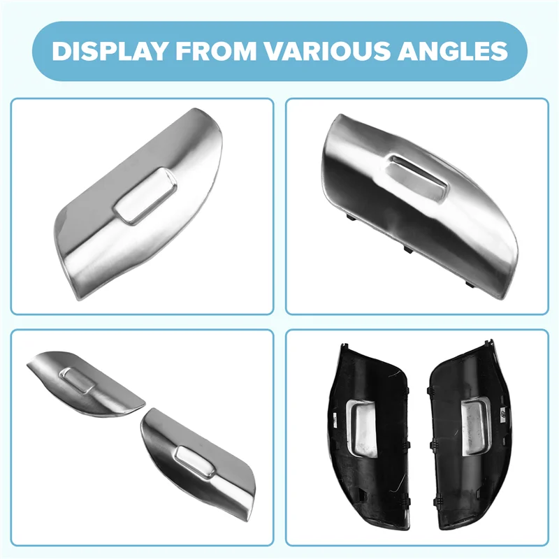 【Caccia di prezzo! !】 1 Coppia Gancio di Traino Copertura Paraurti Anteriore Rimorchio Auto Trasporto Tappo Occhio Coperchio Per Porsche Cayenne 957 2007 2008 2009 2010