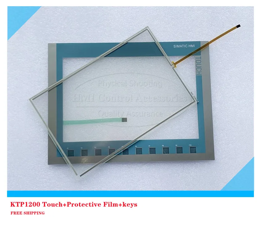 KTP1200 Basic DP Touch screen PANEL KTP1200 Keyboard Switch 6AV2123-2MA03-0AX0 Protective film