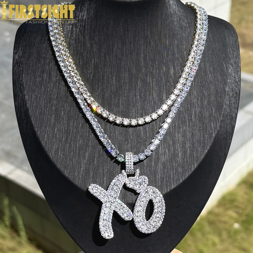 アクセサリー Glitter Adamans – Gold - Chain Tennis Clustered Micro Necklace Chain Tennis Motif アクセサリー