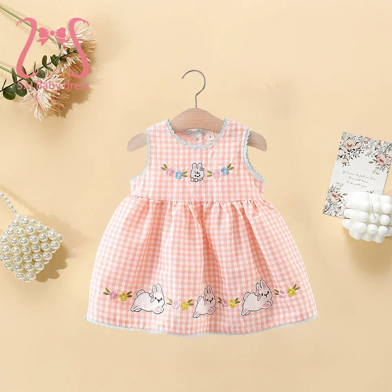 vestido-xadrez-laranja-para-recem-nascidos-verao-moda-bebe-meninas-sem-mangas-adoravel-coelho-roupa-confortavel-para-criancas