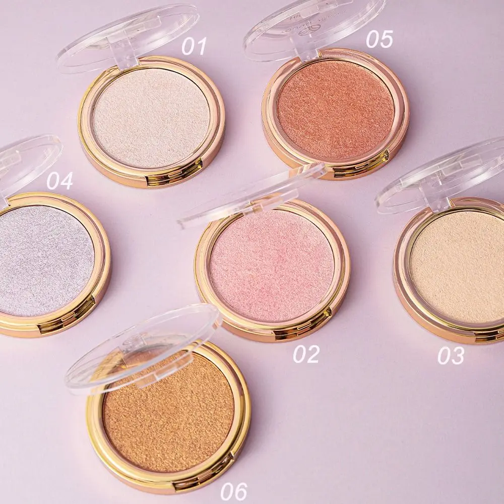 Highlighter Women Face Bronzer Brighten Cosmetics Eyeshadow Glitter Highlighter Palette Makeup Contour Diamond Highlight Powder