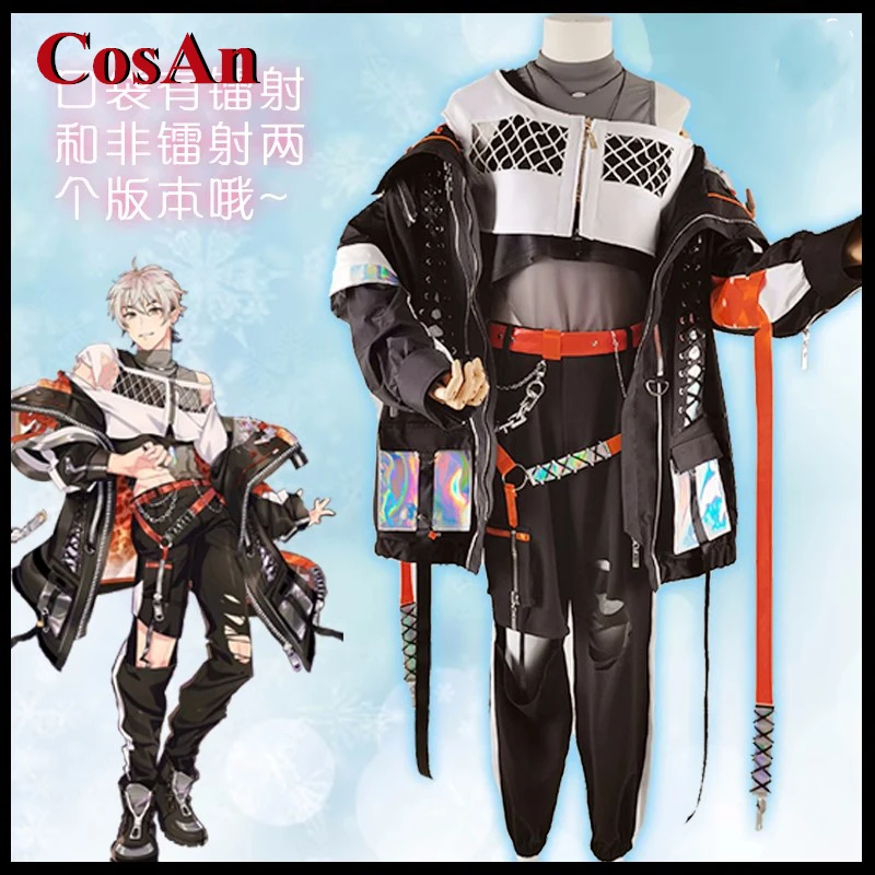 

CosAn Anime Nu: Carnival Eiden Cosplay Costume Fashion Handsome Uniform Full Set Activity Party Role Play Clothing