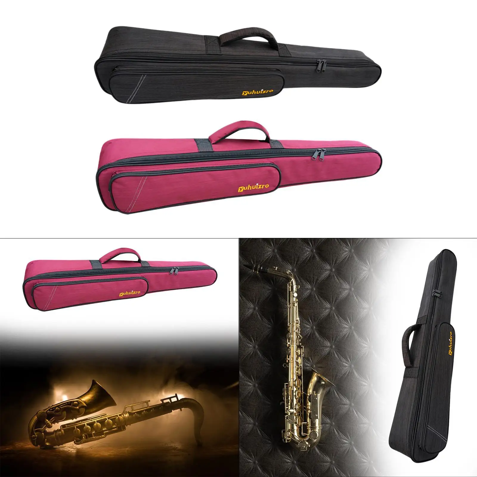 Saxophone Storage Bag Portable Sax Gig Bag Backpack for Outdoor Travel Stage