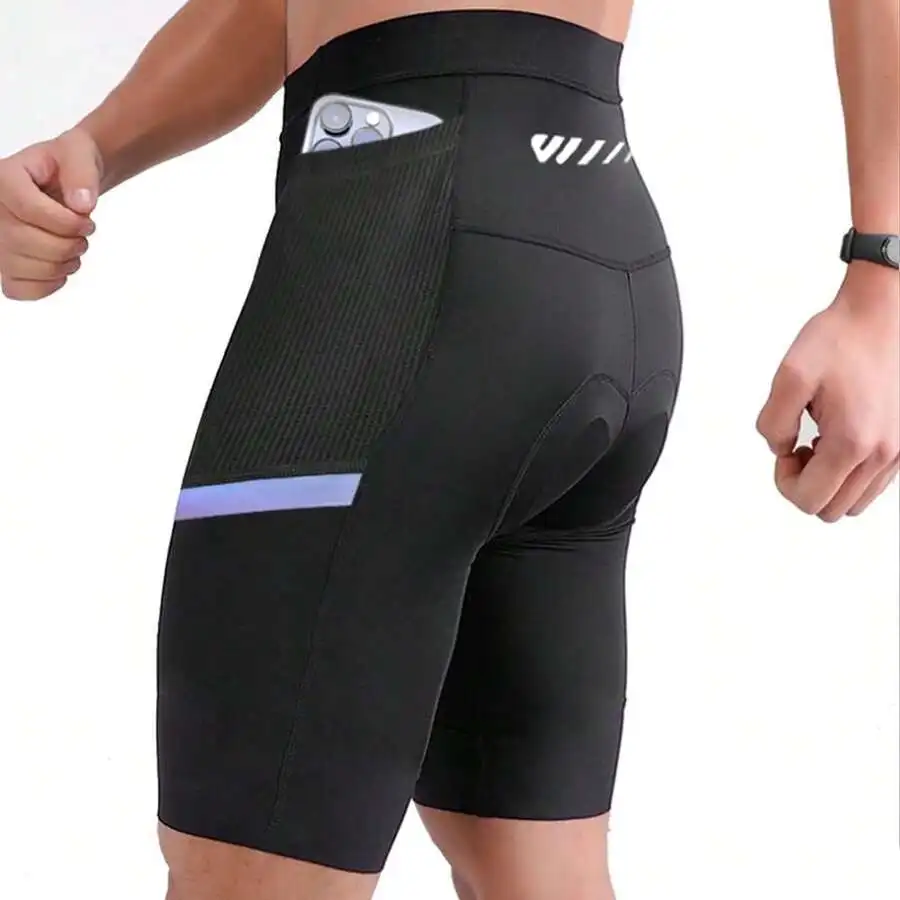 Bicycle Shorts For Men,4D Padded Bike Shorts For Men Biking Mountain Shorts With Pockets