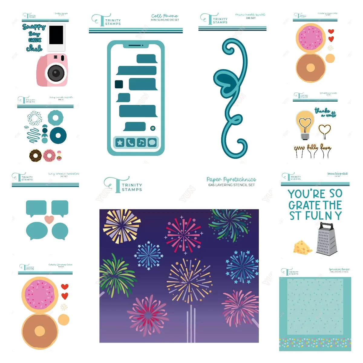 Papel pirotécnico con borde rociado, troqueles de corte de Metal para álbum de recortes, sello decorativo para álbum de fotos