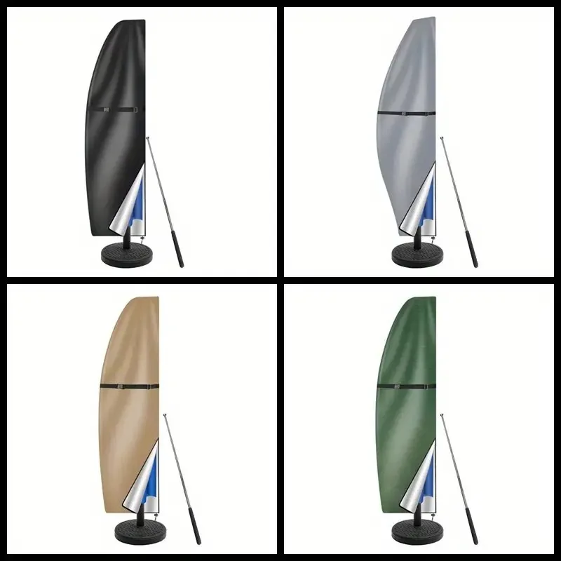 

Terrace umbrella parasol cover, waterproof outdoor offset banana umbrella cover