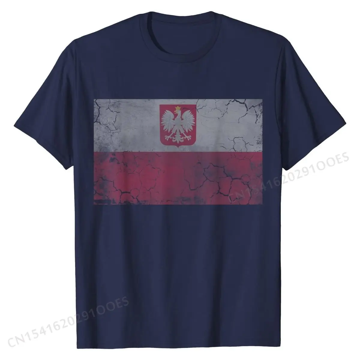 Poland Flag T-Shirt Polish Polska Family Cotton Adult T Shirt Design Tops T Shirt Fashion Customized