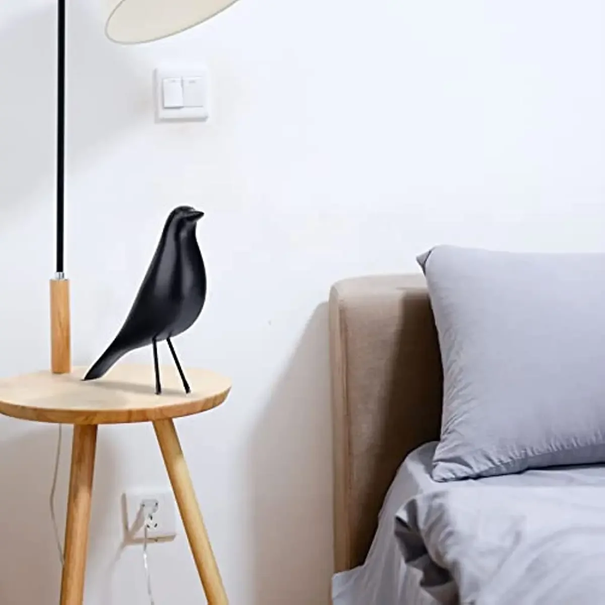 Eames Bird Figurine Resin Bird Statue Sculpture Modern Minimalist Bird Decorative Ornaments for Living Room Bedroom Office Decor