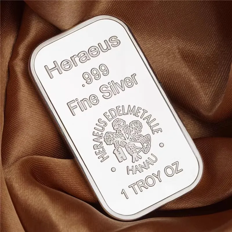 HERAEUS Silver  Available Copy Silver Plated Coins collects Commemorative coin Home Decoration Craft Gifts
