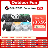 Gamesir Super Nova T4N Pro Wireless Game Controller With Auto RGB Charging Station Hall Effect Sticks for Switch PC IOS Android