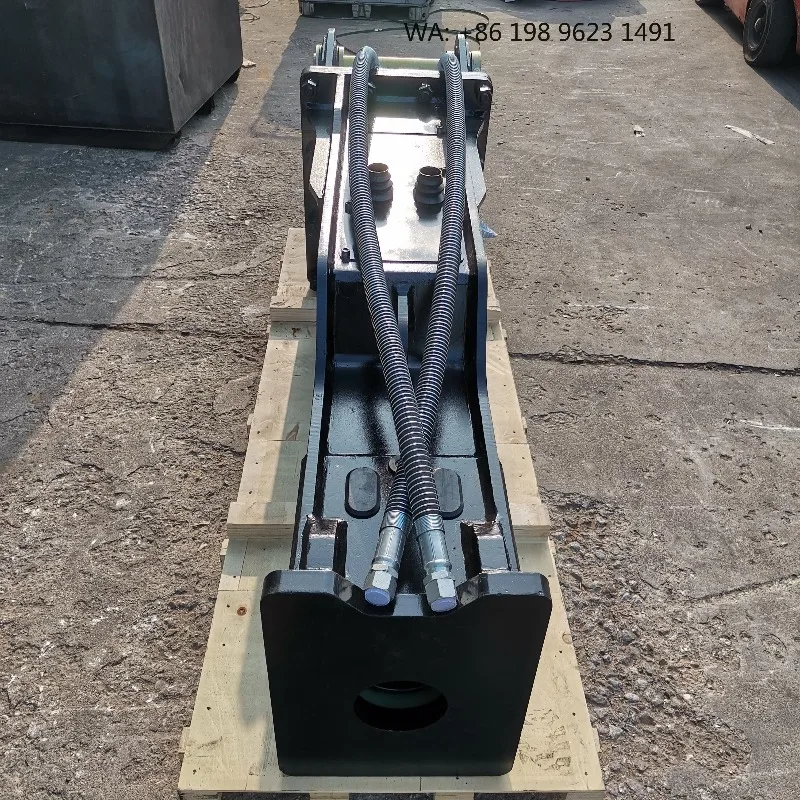 Universal Hydraulic Jack Hammer Durable Concrete Rock Breaking Tool Backhoe Loader Construction Demolition Accessory - view 5