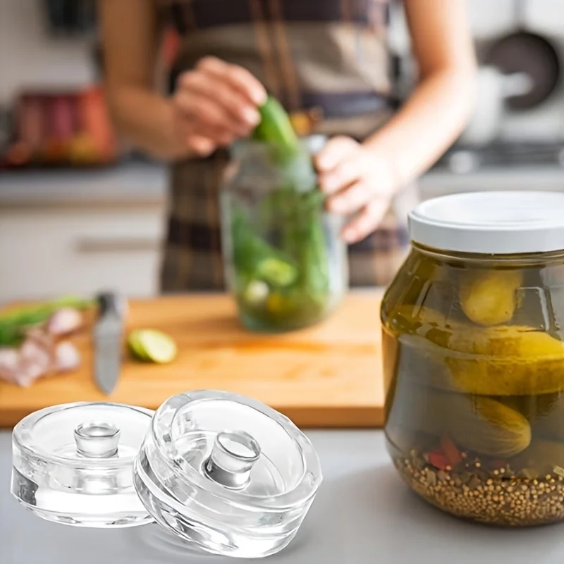 น้ำหนักแก้วใสสำหรับการหมักพร้อ - Fermentation Crock บทวิจารณ์และราคา