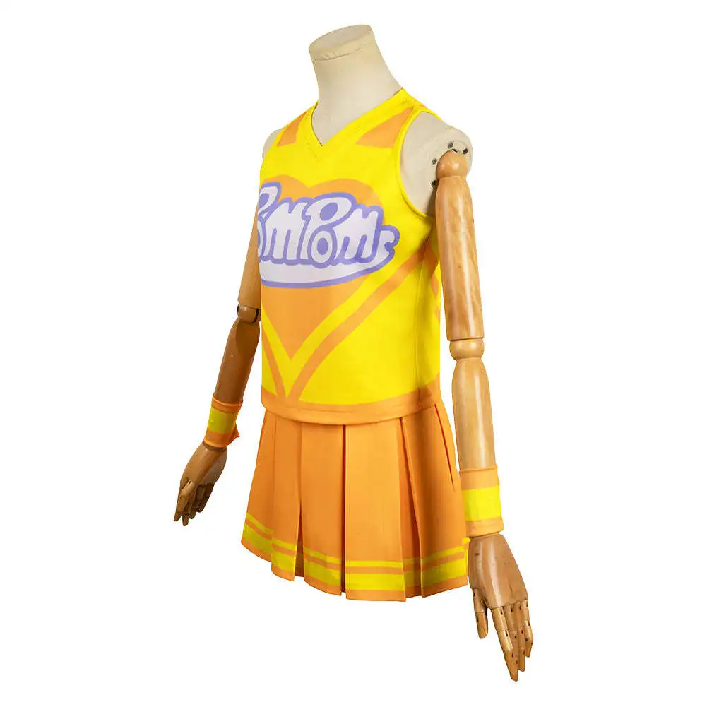 Anime Na-Nare Cosplay Costume pour filles et femmes, Hana-Nare Anna Aveiro, uniforme d'équipe de pom-pom girl, olympiques de fête d'Halloween, jeu de plis