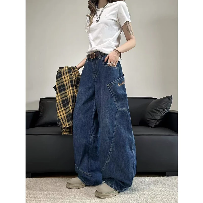 

Брюки-карго женские, весенние, хлопковые, стандартного кроя, молодежный академический стиль, дышащие, против морщин, легкие, для повседневного использования