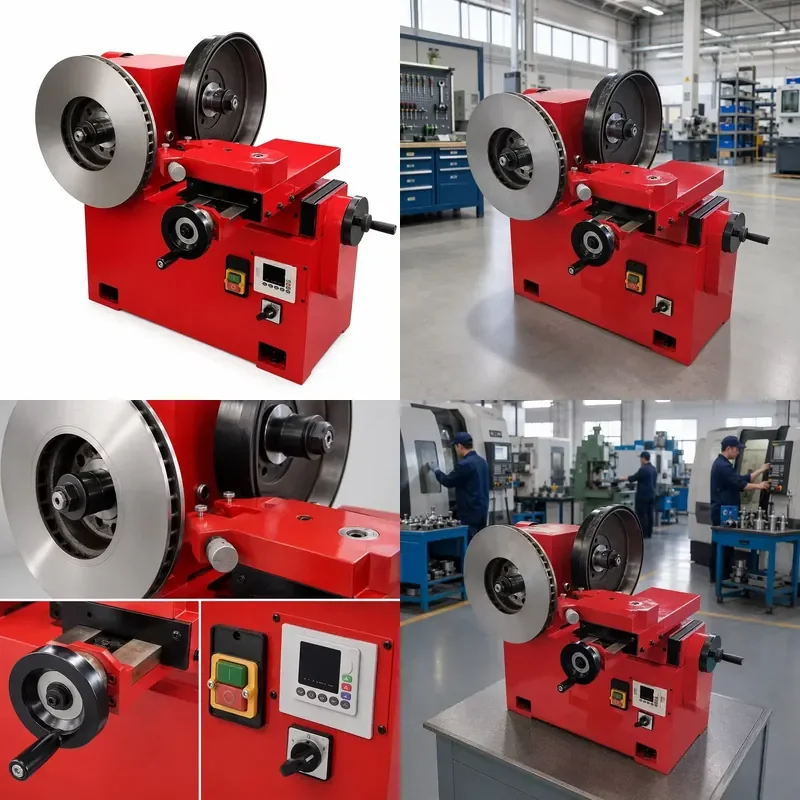 Bearing Core Components Manual Machine Tool Equipment for Trimming and Repair of Brake Lathes 190kg with 1 Year Warranty