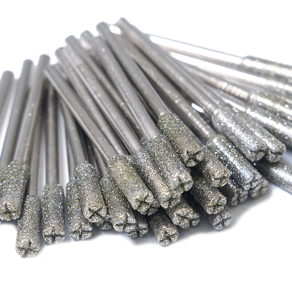 

carving tools with emery A needle grinding heads for jade amber and soft materials 33mm 34mm sizes ergonomic design