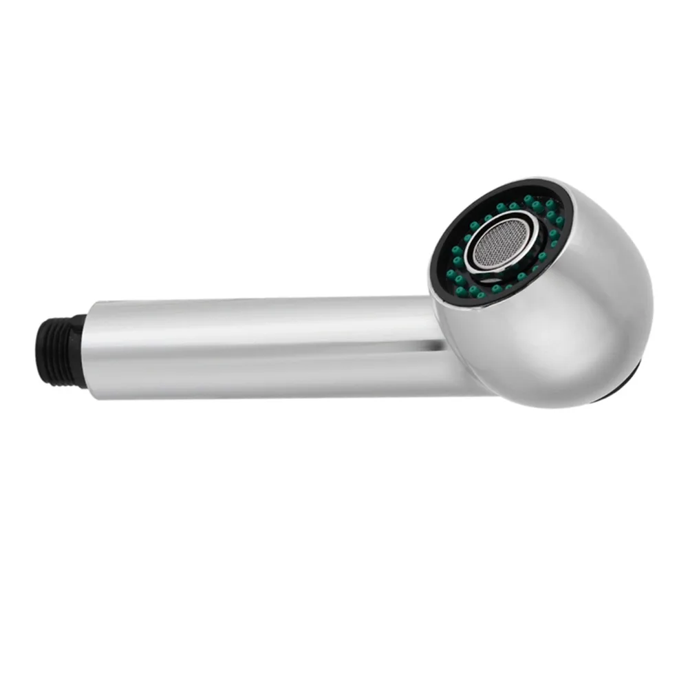 G1/2 Thread Pull Out Spray Head High Flow Multiple Spray Settings Faucet Nozzle ABS Two Water Modes Sink Sprayer Head
