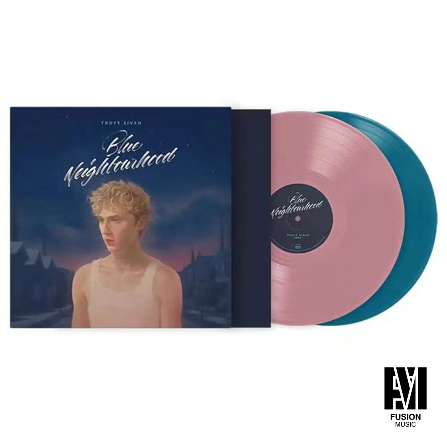 Troye Sivan Blue Neighbourhood Colored Vinyl 2LP European Edition Brand New Import Pop Album