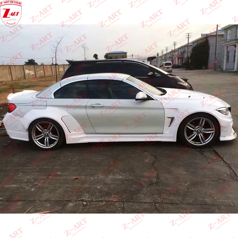 Z-ART 2013-2018 Wide Body Kit for BMW F32 F33 F36 428I 435I Coupe Tuning Body Kit for BMW 4 Series Coupe Cabriolet 4 DOOR