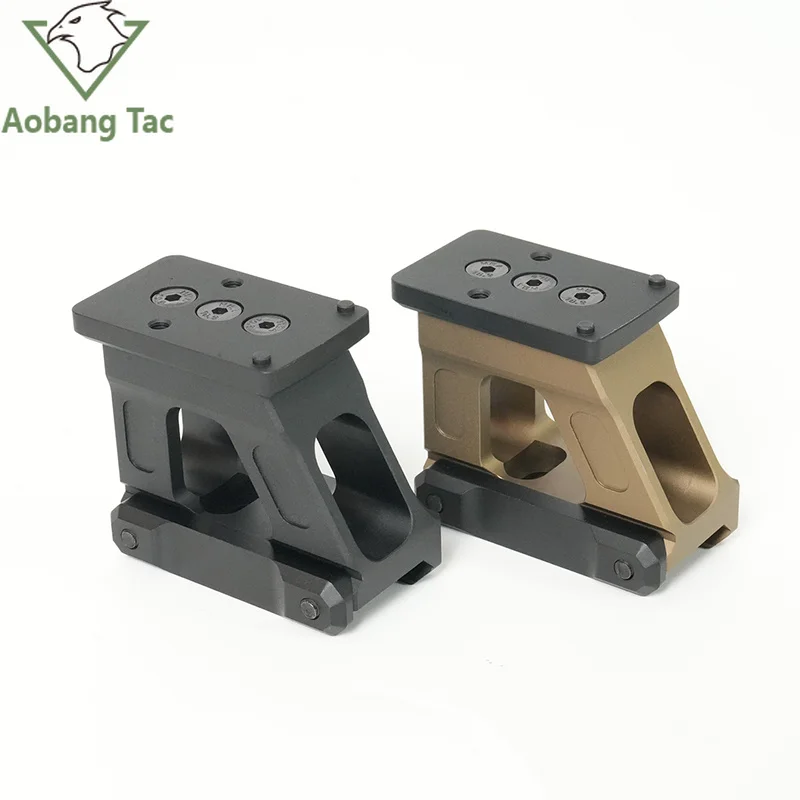 Image of CNC Taktische UN RM Zielfernrohr-Montageplatte Optik-Adapterplatten Schnellmontage-Halterungen Rotpunkt-Jagdzubehör Passend für 20MM