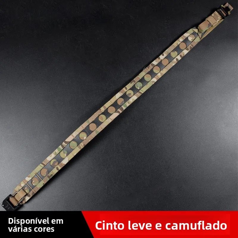 軽量迷彩戦術ウエストベルトクイックリリースメタルバックルモールマウントアウトドアキャンプ旅行アクセサリー