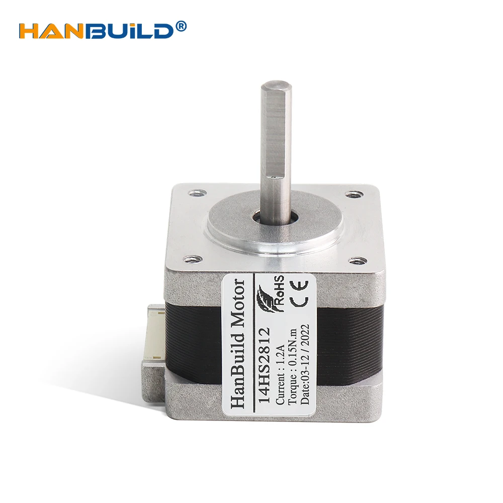 High-Quality Nema 14 Stepper Motor 35X28mm 1.2A 0.15N.m 14HS2812 for CNC milling machine Stepper Motor