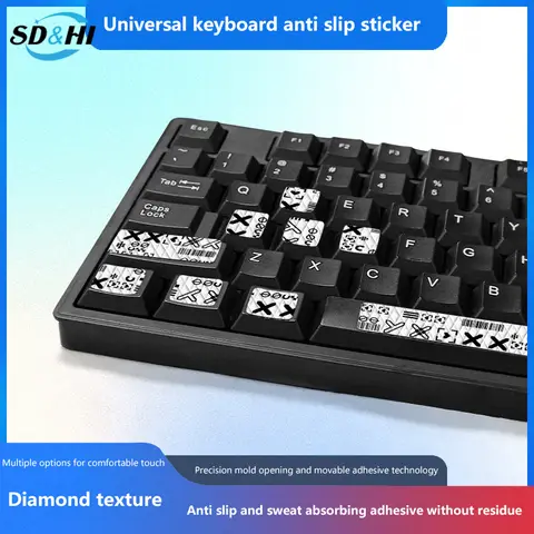 SIKAKEYB 4-färgade 102 tangenter PBT-tangentknappar matt transparent Väggtjocklek 1,8 mm OEM-profil 61/64/68/84 tangenter för MX Cherry mekaniska 10 best sales klistermärke med tangentbord - №4